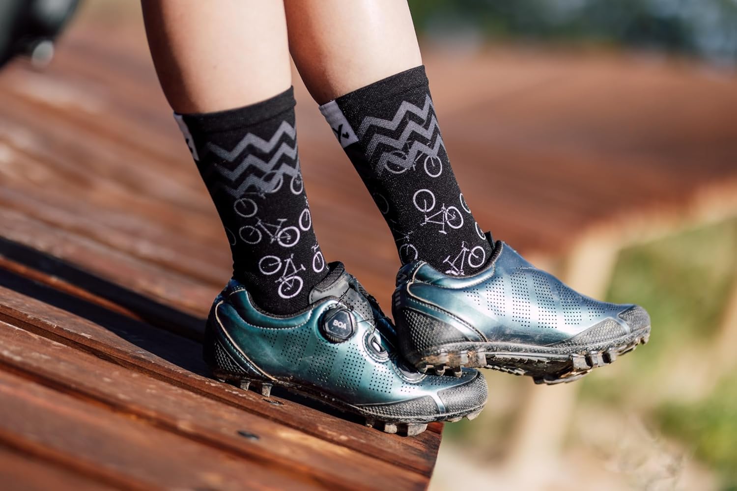 Sox Bikes Crew Socks