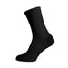 Sox Footwear Solid Black Crew Socks