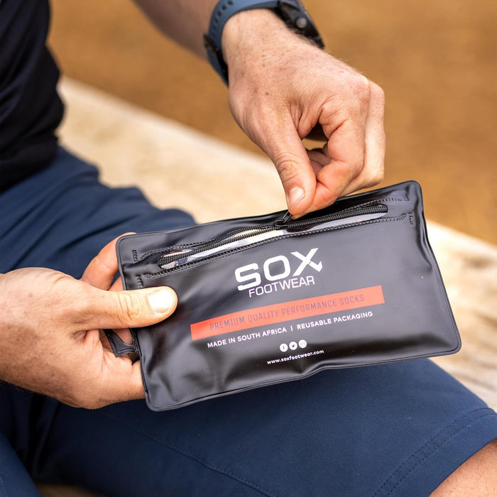 Sox Footwear Solid Black Crew Socks