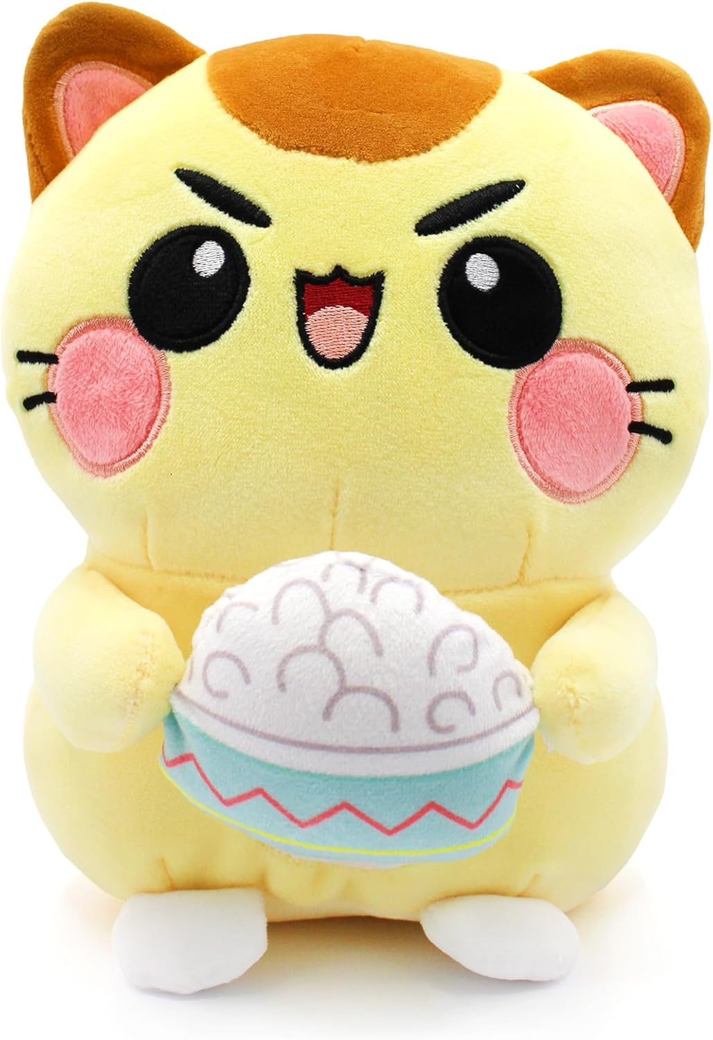 Joytoy - Funny Cats 24179 Funny Cat with Rice - 25 cm Plush