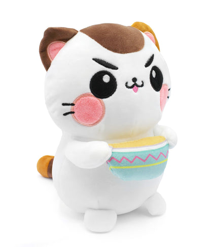 Joytoy - Funny Cats 24180 Funny Cat con zuppa – 25 cm peluche