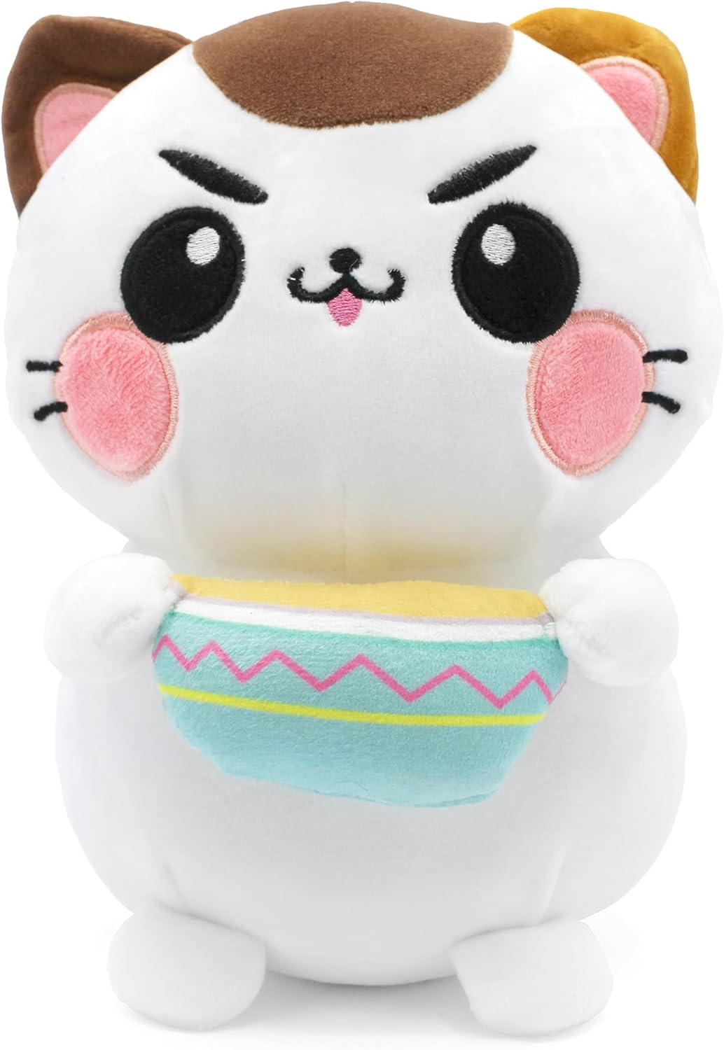 Joytoy - Funny Cats 24180 Funny Cat con zuppa – 25 cm peluche