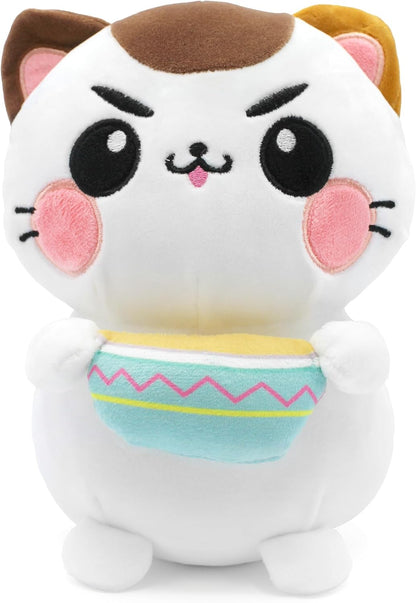 Joytoy - Funny Cats 24180 Funny Cat con zuppa – 25 cm peluche