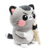 Joytoy - Funny Cats 24181 Funny Cat with Chopsticks - 25 cm Plush