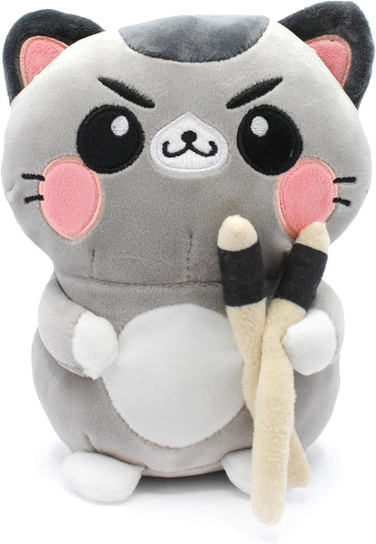 Joytoy - Funny Cats 24181 Funny Cat with Chopsticks - 25 cm Plush