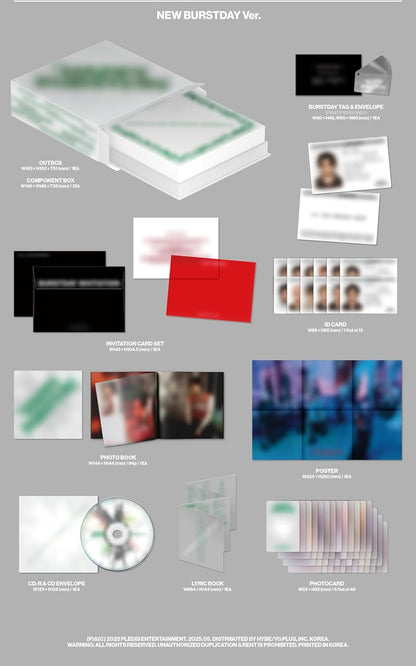 Audio Cd Seventeen - Happy Burstday