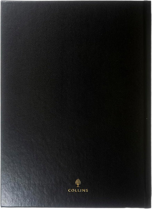 Collins - Classic - Manager 2026 12 Month Calendar Year Planner, Day-To-Page with Appointments Diary - Black (1200V.99-26