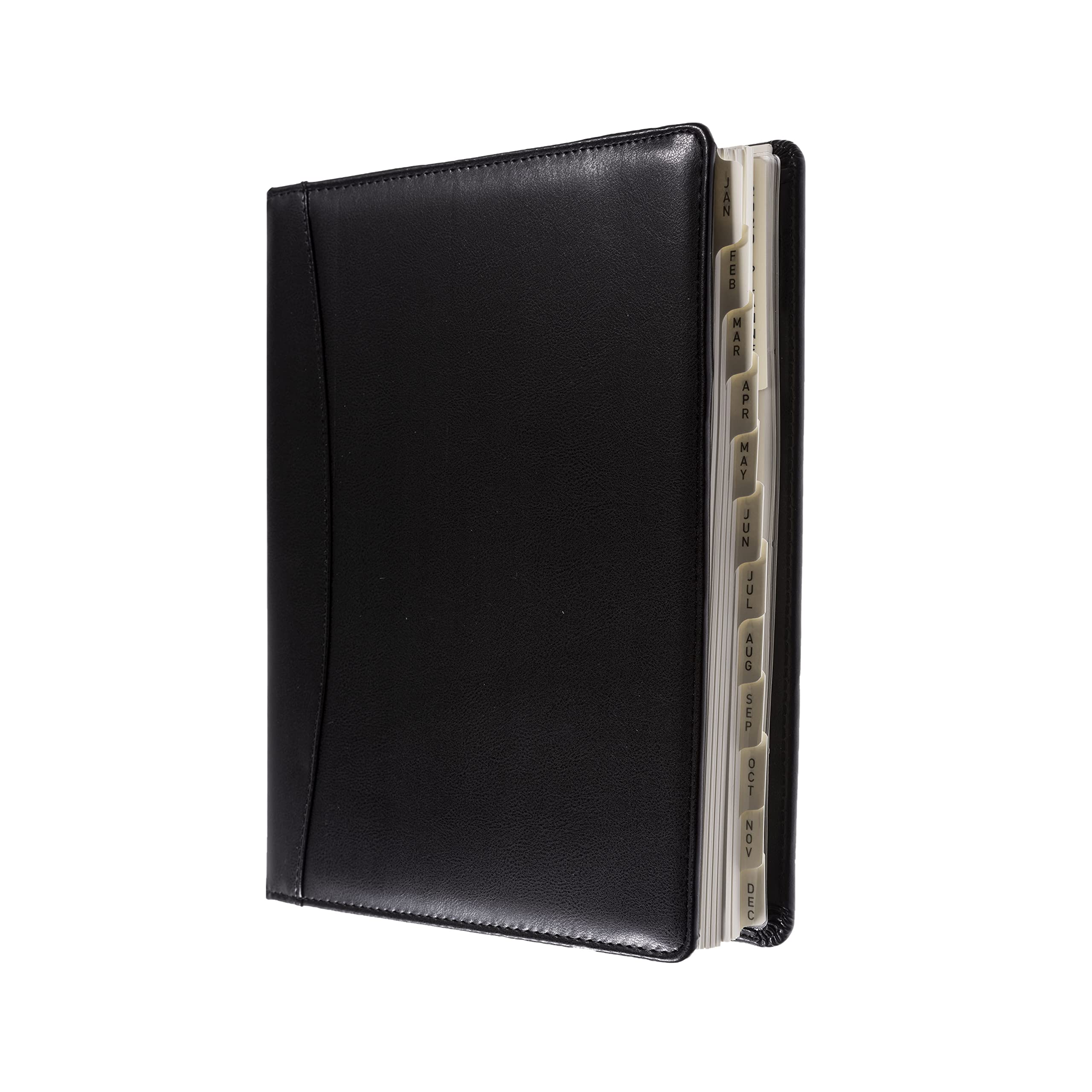 Collins - Elite - Manager 2026 12 Month Calendar Year Planner, Week-To-View with Appointments Diary - Black (1190V.99-26