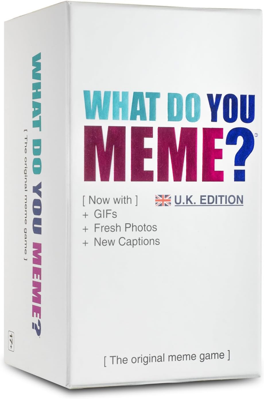 WHAT DO YOU MEME? Core Game (New UK Edition) Now Including GIF's by Relatable, The Essential Adult Party Game for Meme Lovers Now with Refreshed Content, Great for Adult Games for Game Night, 17+