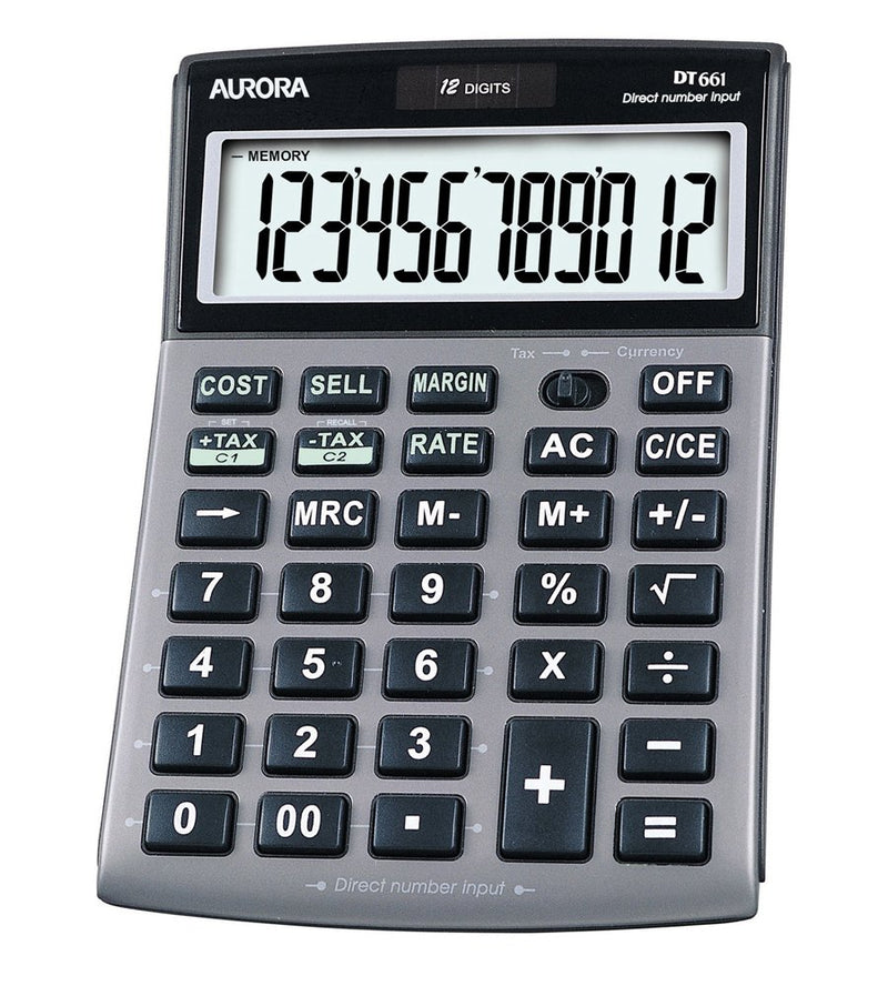 Aurora DT661 Business Calculator with Cost Sell Margin and Tax