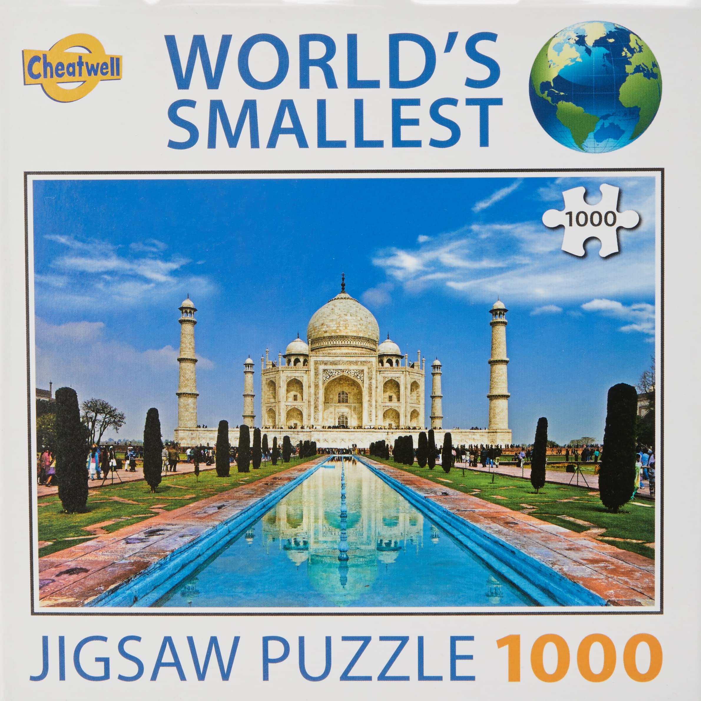 Cheatwell Games 13909 EA World's Smallest Puzzles Taj Mahal, India