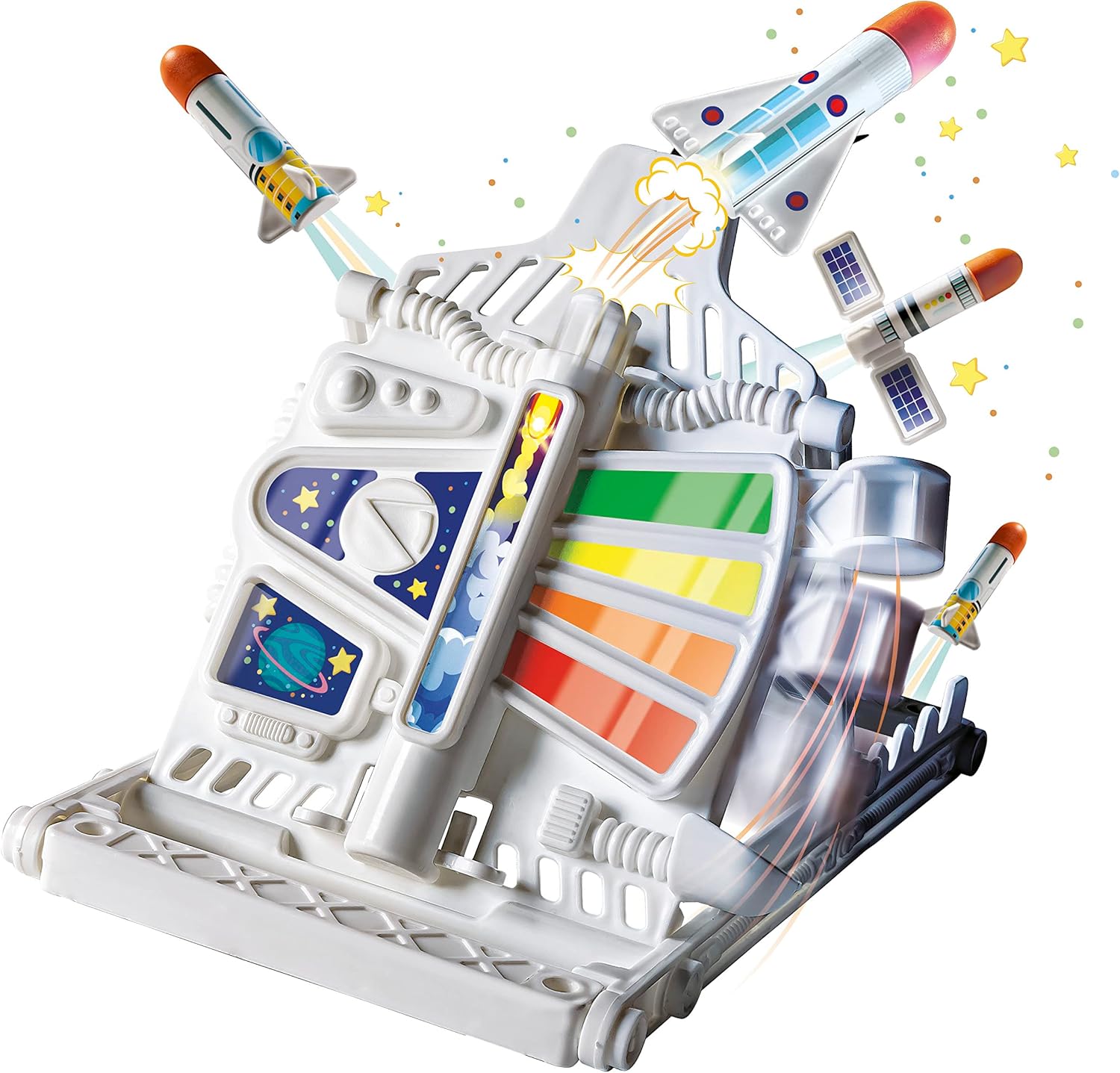 Clementoni 19325 Wissenschaft und Spiel Lab – Lehrer Astronaut – Wissenschaftsspiel 5 Jahre, Weltraumspiel, Labor für Kinder – Made in Italy, Italienisch