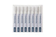Europel Krijtmarker 6 mm, etui PVC, 8 stuks, wit, punten omkeerbaar rond en wigvormige punt