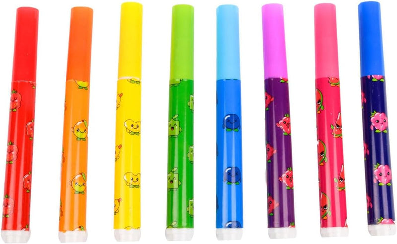 markers wide tip with fragrance - Fruity Squad 8 pieces colorful