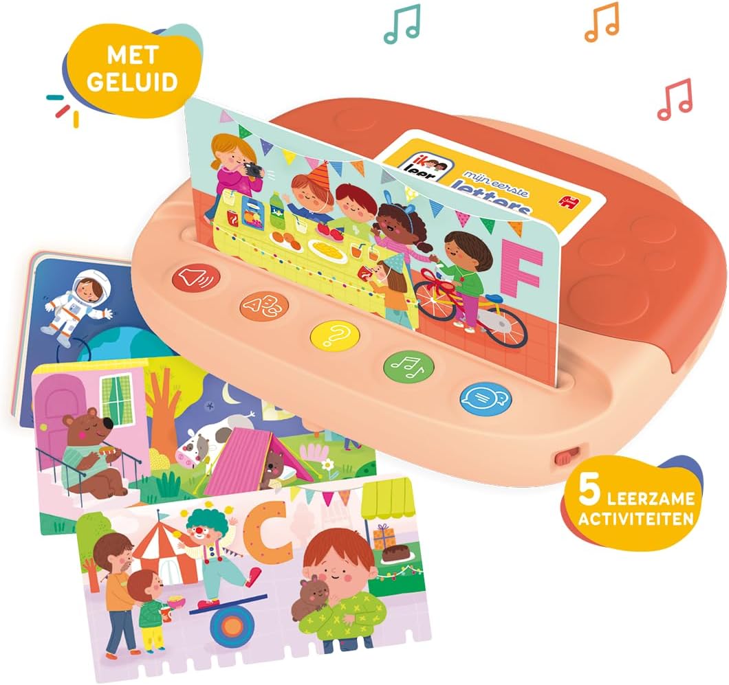 Ik Leer, Mijn eerste letters, Educatief speelgoed, Alfabet leren, Vanaf 3 jaar