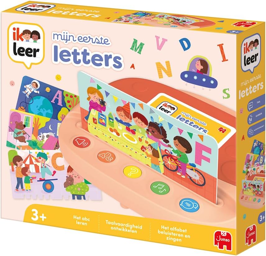 Ik Leer, Mijn eerste letters, Educatief speelgoed, Alfabet leren, Vanaf 3 jaar