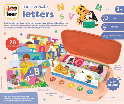 Ik Leer, Mijn eerste letters, Educatief speelgoed, Alfabet leren, Vanaf 3 jaar