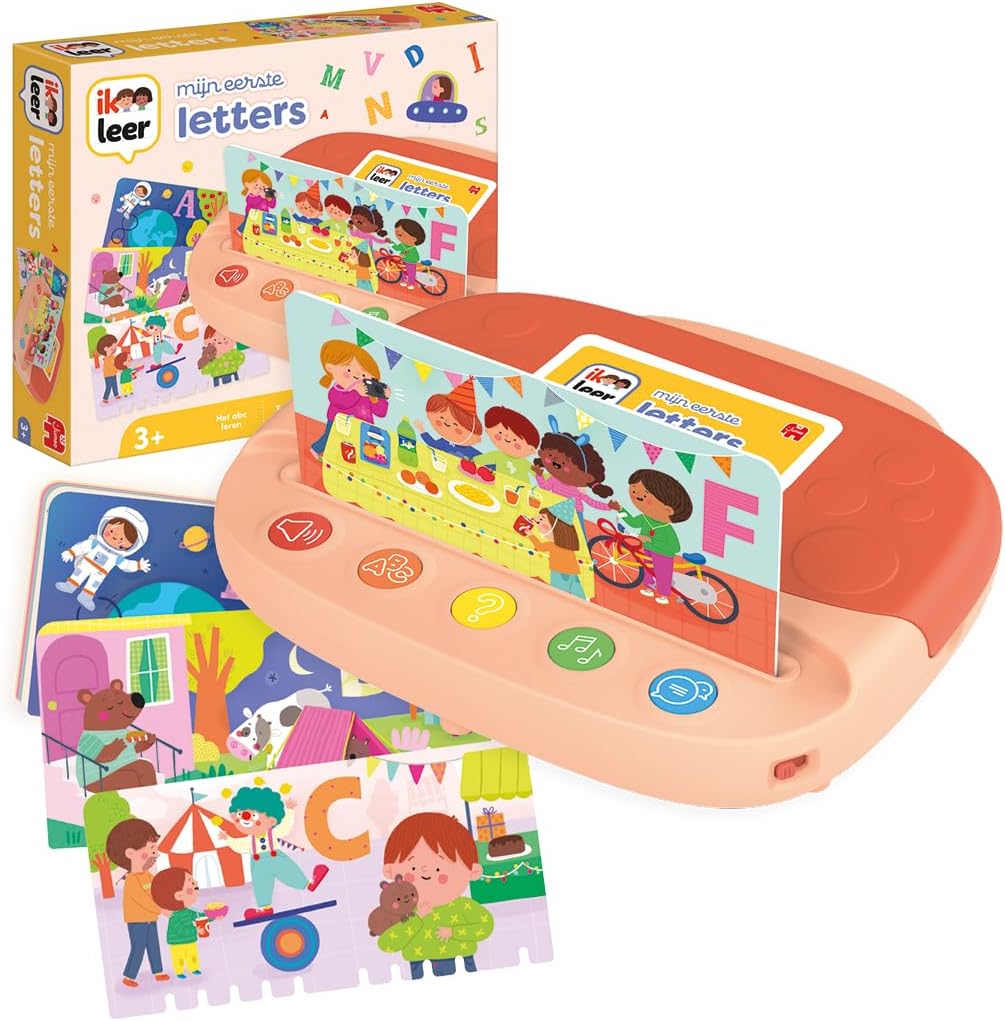Ik Leer, Mijn eerste letters, Educatief speelgoed, Alfabet leren, Vanaf 3 jaar