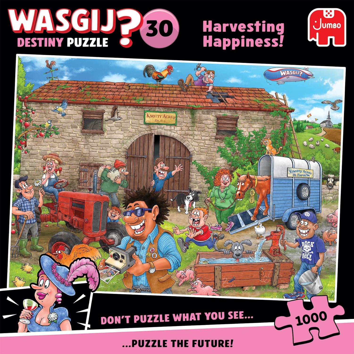 Jumbo - Wasgij Destiny 30 - Een Gelukkige Oogst! - 1000st.