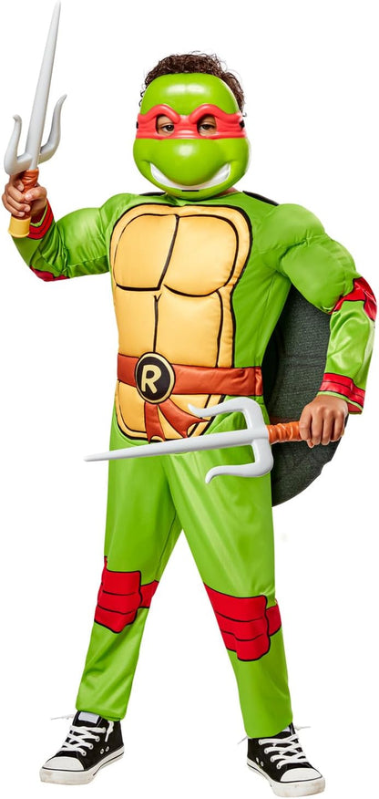 RUBIE'S Nickelodeon Officiële TMNT - Paar Sais voor kinderen en volwassenen, Ninja Raphael schildpad, één maat