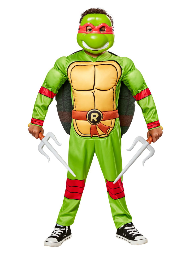 RUBIE'S Nickelodeon Officiële TMNT - Paar Sais voor kinderen en volwassenen, Ninja Raphael schildpad, één maat
