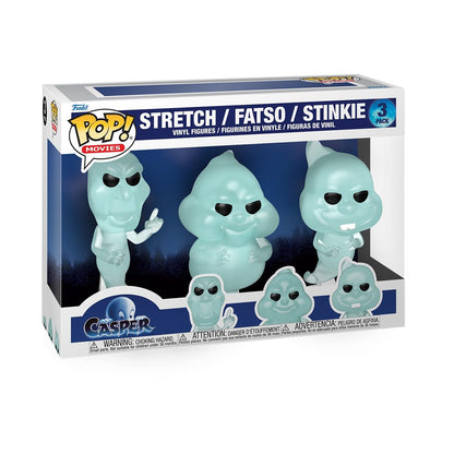 Funko Pop! Movies: Casper 30th - Stinkie - Ghostly Trio 3PK - Casper (1995) - Collectable Vinyl Figure - Gift Idea - Official Merchandise - Toys for Kids & Adults - Horror Fans