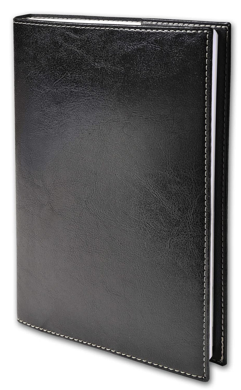 Quo Vadis 016303Q Agenda PRESIDENTE Lingua italiana Anno 2025 Colore Nero Formato 21x27cm Settimanale 13 Mesi Dicembre-Dicembre Carta Bianca Rubrica Amovibile Copertina Amovibile in Sintetico Madera