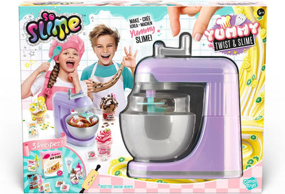 Canal Toys - So Slime - Yummy Twist & Slime - Mini Mixer für Slime-Rezepte - 3 Farben & süße Deko - ungiftig & leicht zu reinigen - DIY-Spielzeug & Geschenkidee für Kinder ab 6 Jahren - SSC 357