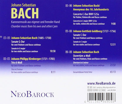 Neobarock Spielt Bach