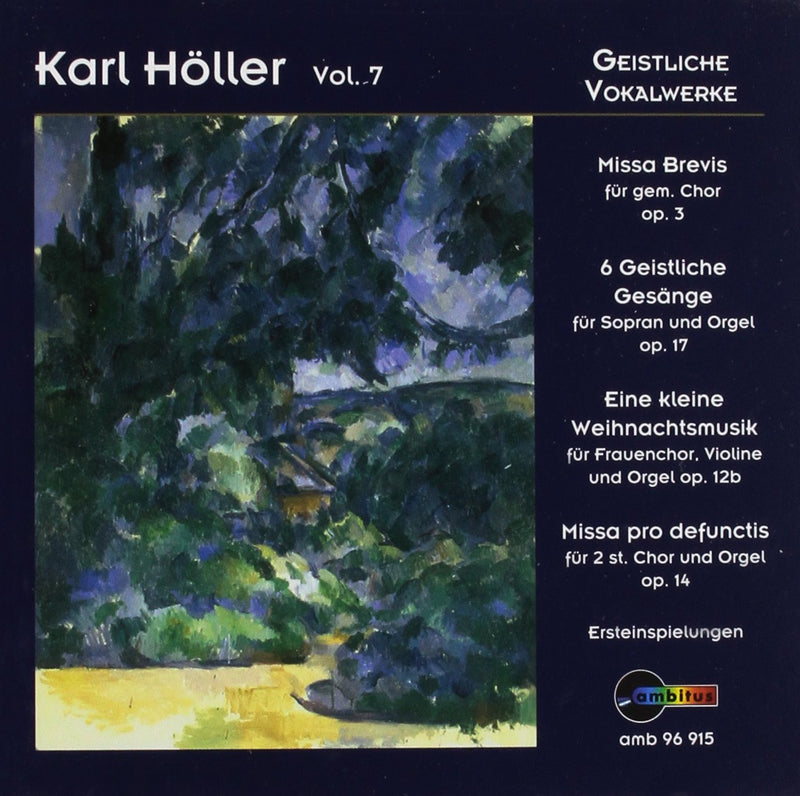 Höller Geistliche Vokalwerke