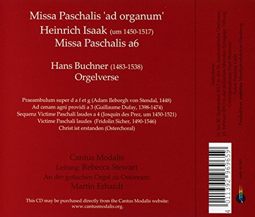Missae Paschalis/Orgelverse