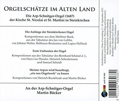 Orgelschätze: Arp Schnitger Orgel in Steinkirchen