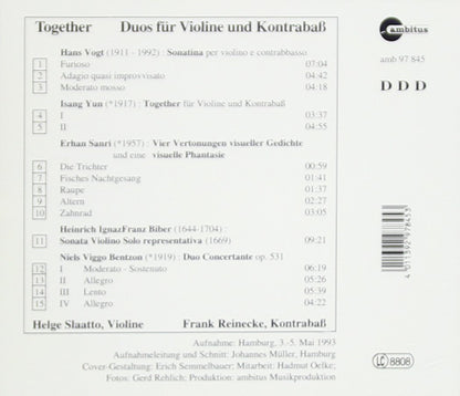 Together/Violine+Kontrabass