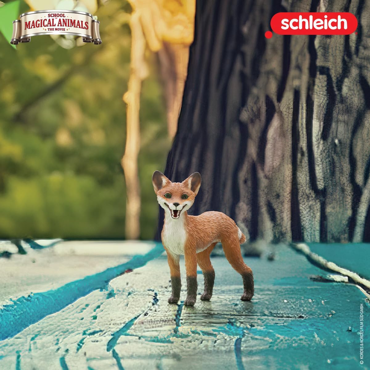 schleich DE SCHOOL VAN MAGISCHE DIEREN Rabbat de Vos, vanaf 3 jaar, 14908 - Speelfiguur, 10 x 3 x 7 cm