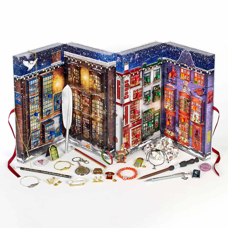 Harry Potter Diagon Alley Adventskalender - 24 Geschenke im Inneren