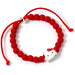 The Carat Shop Hello Kitty Perlenarmband mit Hello Kitty Charm, Rot
