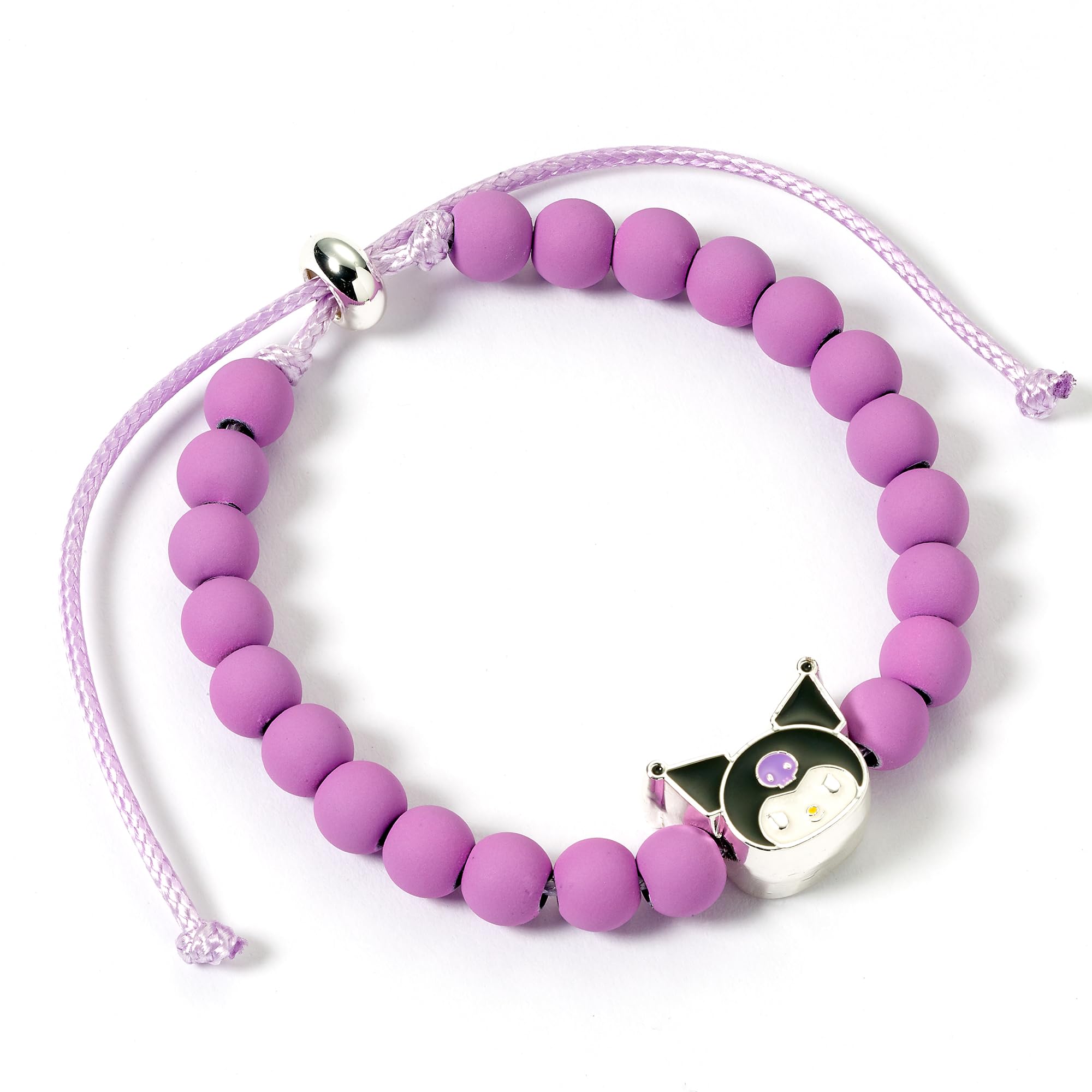 The Carat Shop Hello Kitty Perlenarmband mit Kuromi-Charm, Violett