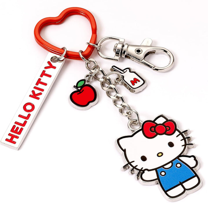 The Carat Shop Hello Kitty Keyring with Charms