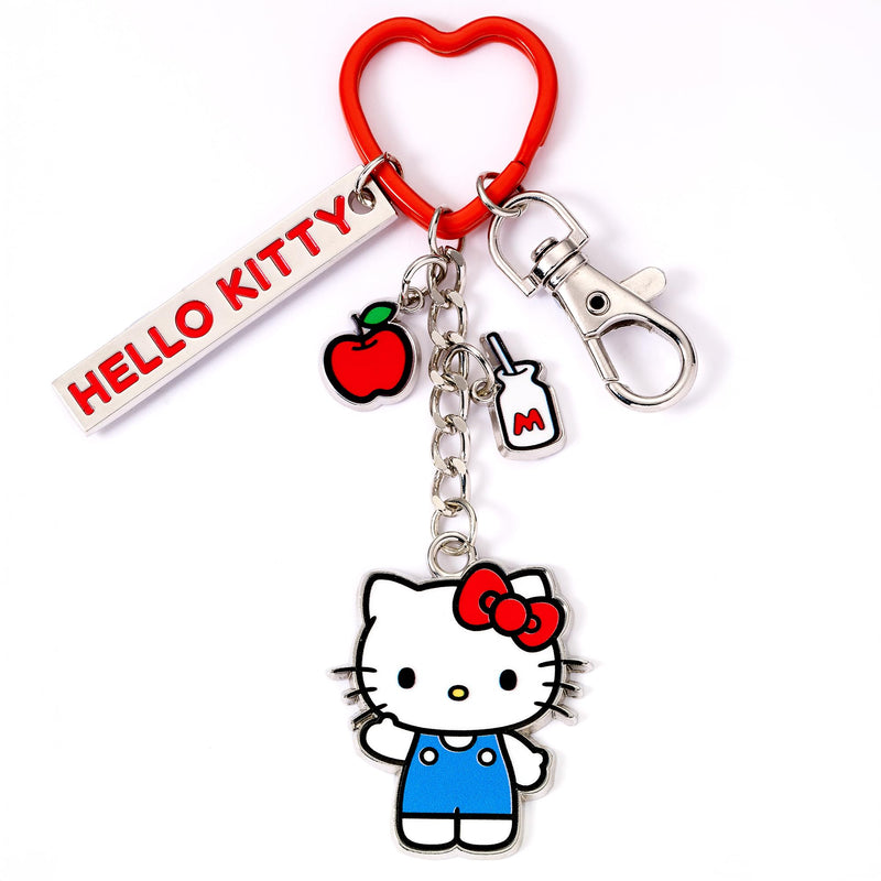 The Carat Shop Hello Kitty Keyring with Charms