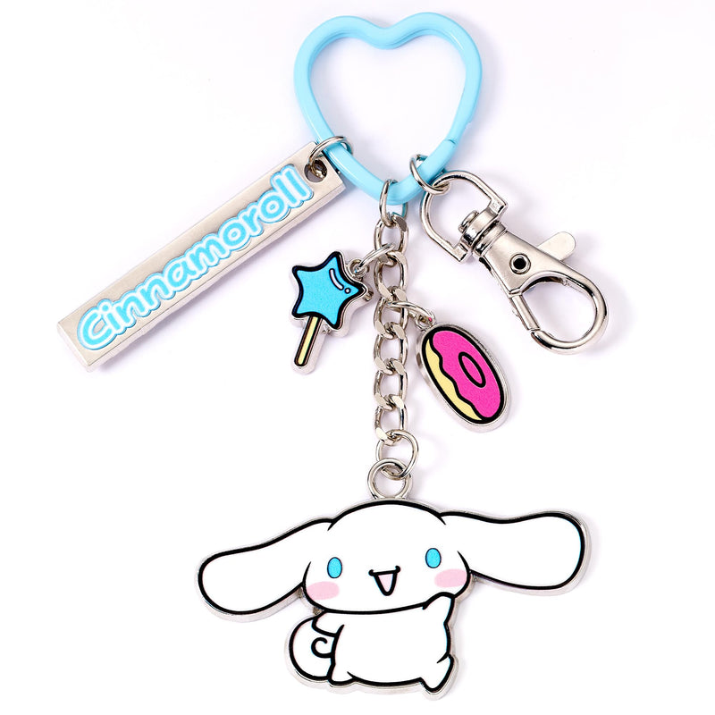 The Carat Shop Hello Kitty Cinnamoroll Schlüsselanhänger mit Charms