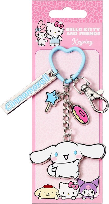 The Carat Shop Hello Kitty Cinnamoroll Schlüsselanhänger mit Charms