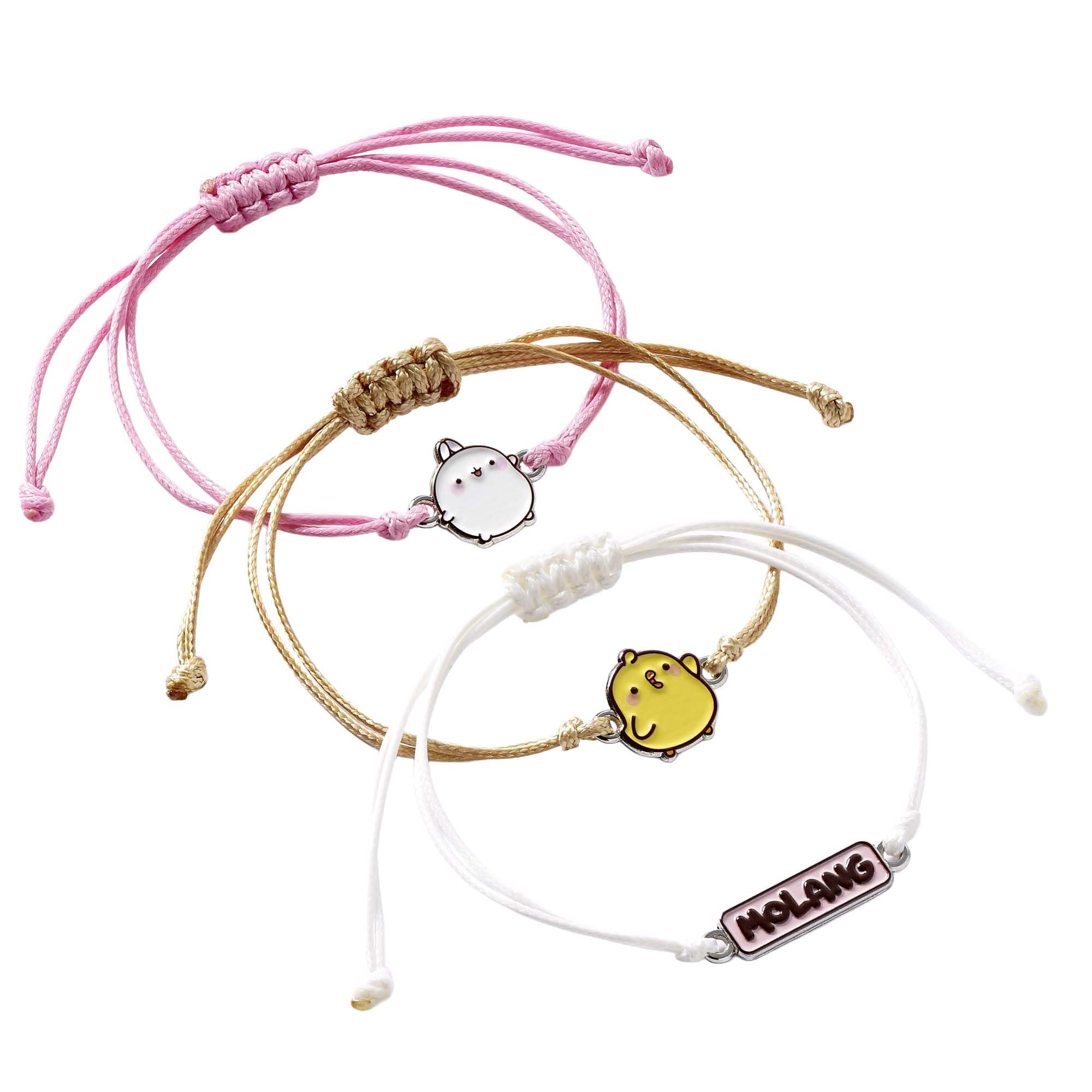 The Carat Shop Molang en Piu Piu Vriendschap Armband Set