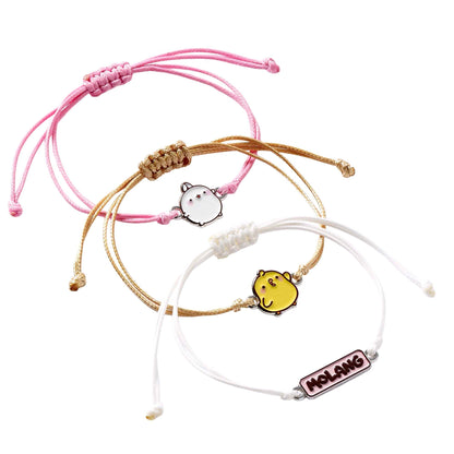 The Carat Shop Molang en Piu Piu Vriendschap Armband Set