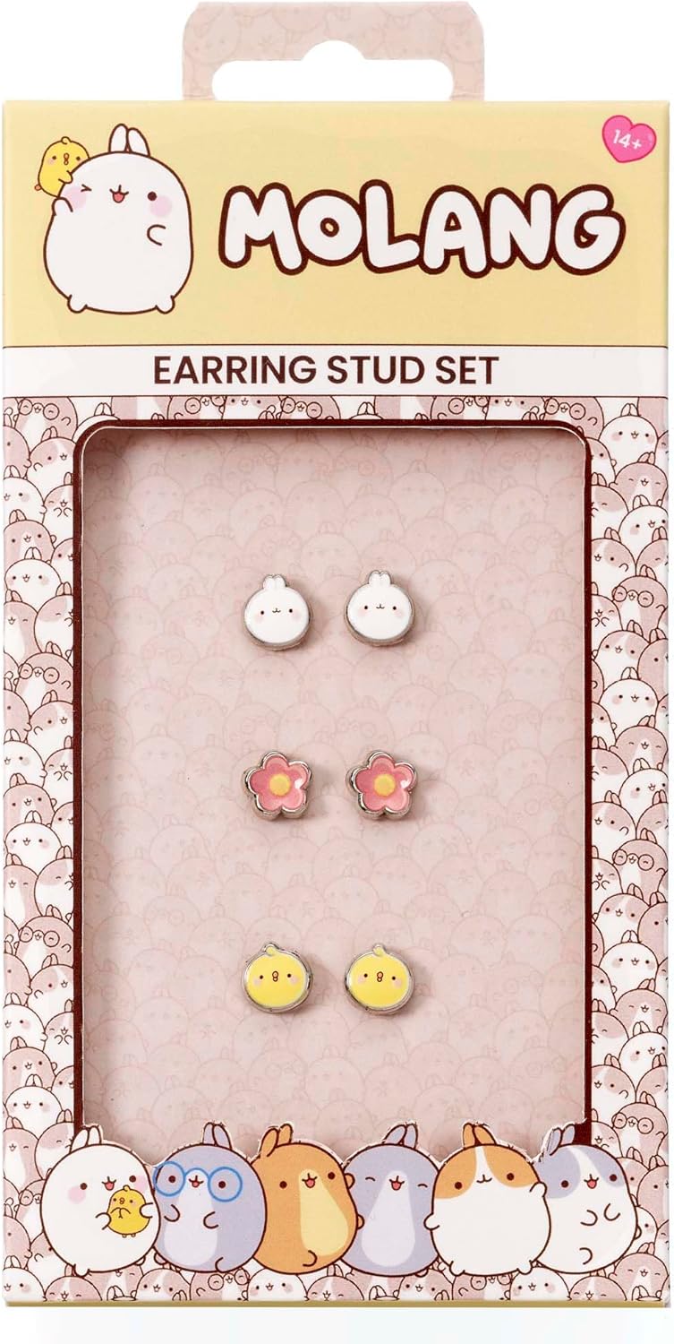 Molang and Piu Piu Ohrstecker-Set von The Carat Shop