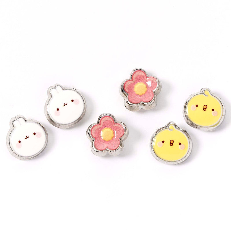 Molang and Piu Piu Ohrstecker-Set von The Carat Shop