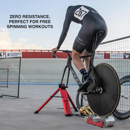 Feedback Sports Omnium Zero-Drive - Allenatore portatile a resistenza zero, colore: rosso