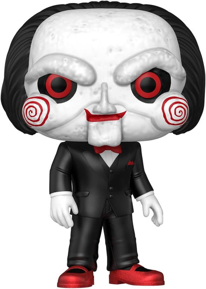 Funko Pop! Jumbo: Saw - Billy The Puppet - Vinyl-Sammelfigur - Geschenkidee - Offizielle Handelswaren - Spielzeug Für Kinder und Erwachsene - Movies Fans - Modellfigur Für Sammler und Display