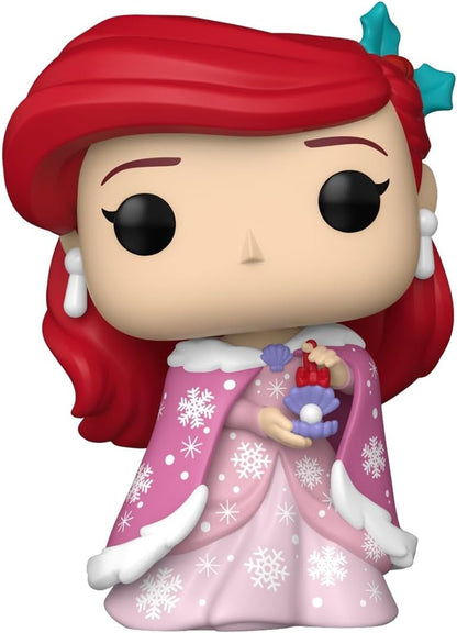 Funko Pop! Disney: Princess Holiday - Ariel - Disney Princesses - Collectable Vinyl Figure - Gift Idea - Official Merchandise - Toys for Kids & Adults - Disney/Pixar Fans