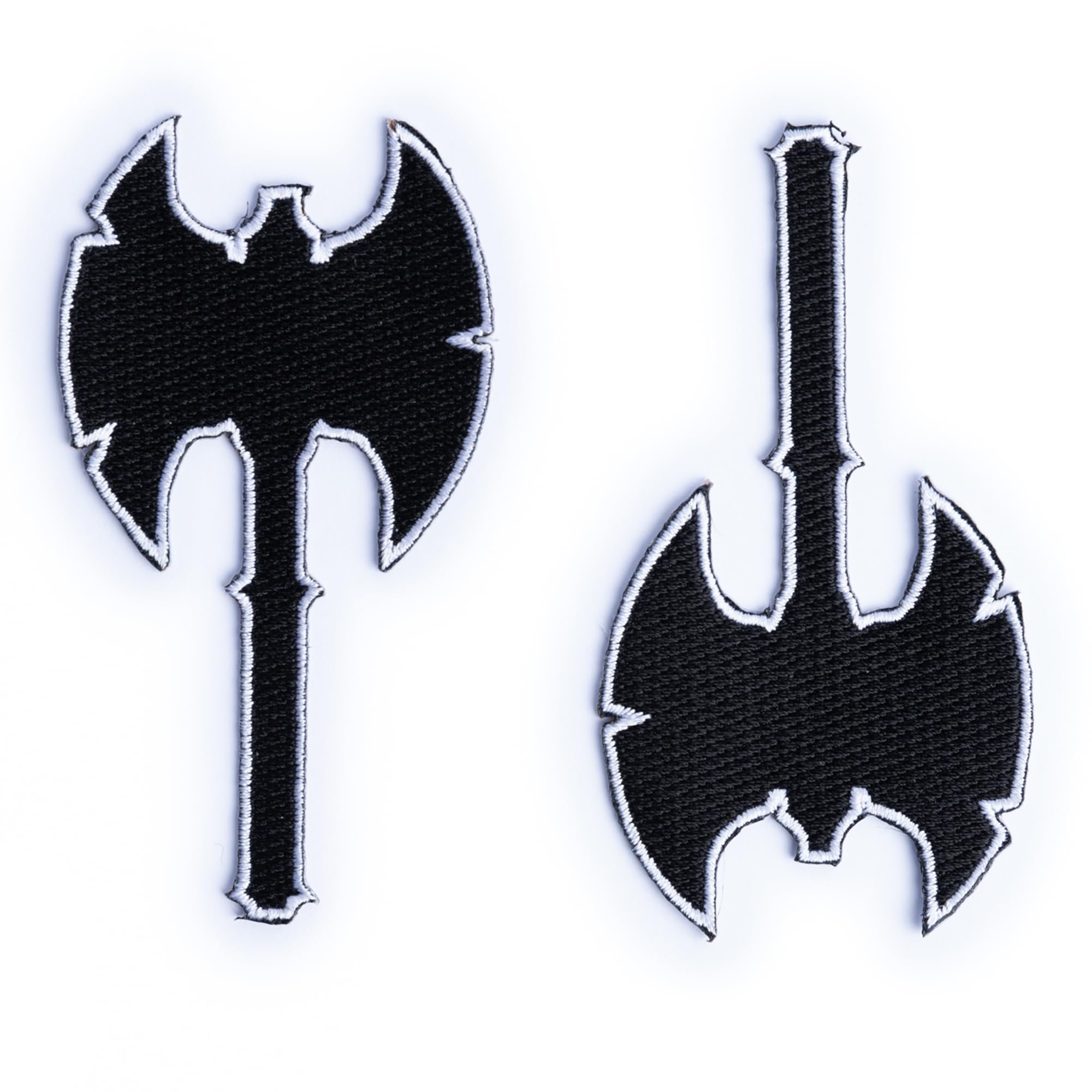 Burgschneider - Dungeons & Dragons Klassensymbol Patch-Set Barbar (Standard, Unisex, Synthetisch) Mittelalter, Fantasy
