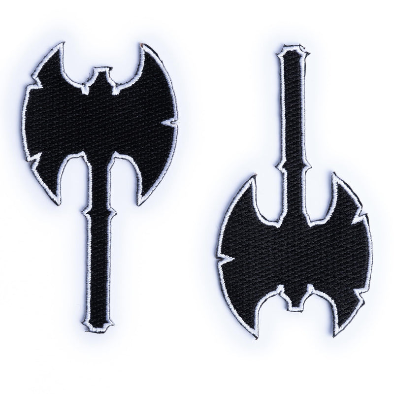 Burgschneider - Dungeons & Dragons Klassensymbol Patch-Set Barbar (Standard, Unisex, Synthetisch) Mittelalter, Fantasy